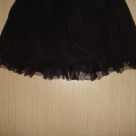 Разкошна черна пола с волан от тюл, Зара / Zara, 2-3г., снимка 4 - Детски рокли и поли - 15285351