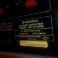 pioneer sa506, снимка 9 - Ресийвъри, усилватели, смесителни пултове - 20204957