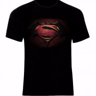Батман vs Супермен Batman vs Superman Dawn of Justice Logo Тениска Мъжка/Дамска S до 2XL, снимка 1 - Тениски - 14034703