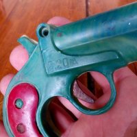 Стара играчка пистолет #6, снимка 6 - Антикварни и старинни предмети - 25078644