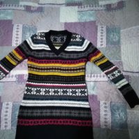 Дамски пуловер в свежи цветове, снимка 1 - Блузи с дълъг ръкав и пуловери - 23463823