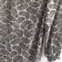 Блуза в черно и бяло H&M, снимка 5 - Блузи с дълъг ръкав и пуловери - 22526241