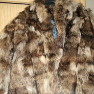 Дамско палто с естествен косъм., снимка 4 - Палта, манта - 13204704