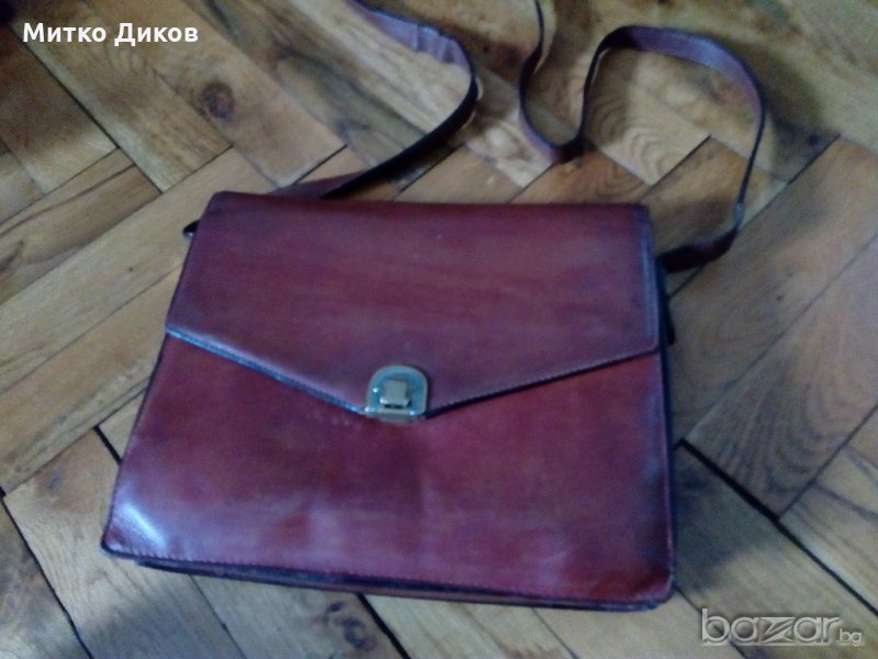 Женска чанта естествена кожа маркова Etienne Aigner , снимка 1