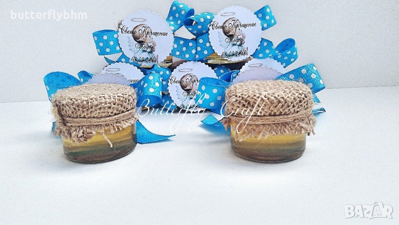 Подаръци за гости, Бурканчета с мед,, снимка 1