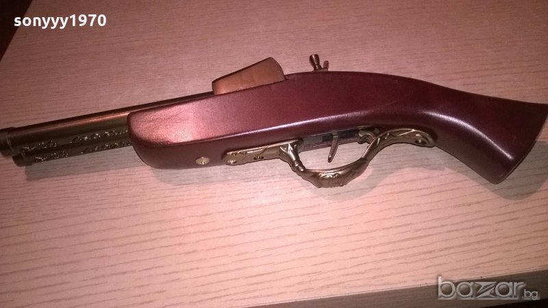 ретро пищов 33см-запалка/антика-внос швеицария, снимка 1