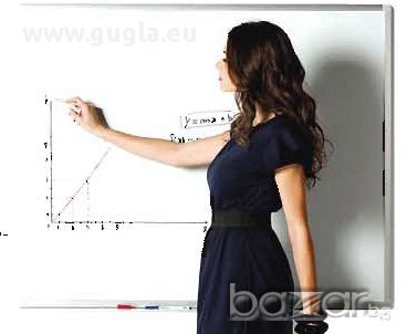 Бяла дъска магнитна + маркер, снимка 1