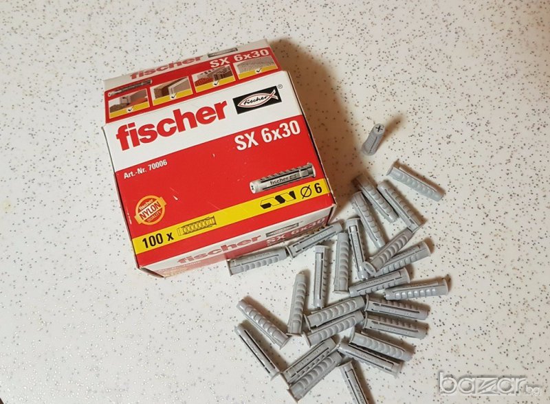 Дюбел FISCHER SX 6 x 30 , снимка 1