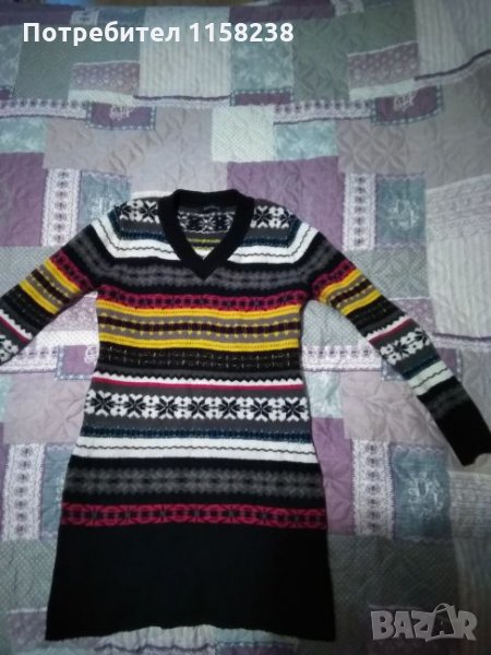 Дамски пуловер в свежи цветове, снимка 1