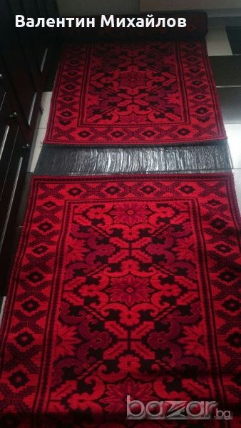 Комплект нови ръчно тъкани вълнени пътеки, снимка 1