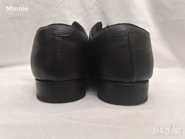 CANALI черни, кожени, официални обувки, снимка 5 - Официални обувки - 25905372