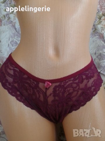 Гръцки бикини Apple. Мека и еластична дантела.Код 1026, снимка 7 - Бельо - 25283592