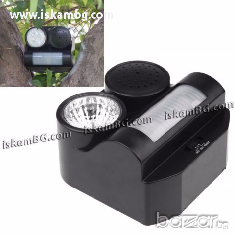 Птицегон - звуков електронен апарат с PIR датчик, снимка 2 - Други спортове - 13788486