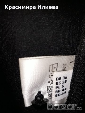 ЧЕРНА ОФИЦИАЛНА БЛУЗА АРИСТОН  от сатен, снимка 2 - Ризи - 20323272