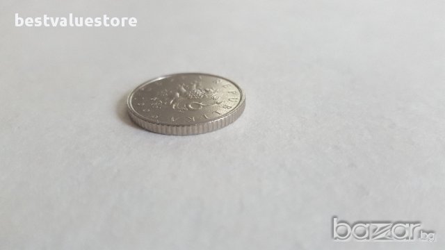 Монета 1 Чешка Крона 1996г. / 1996 1 Czech Koruna KM# 7, снимка 2 - Нумизматика и бонистика - 15816863