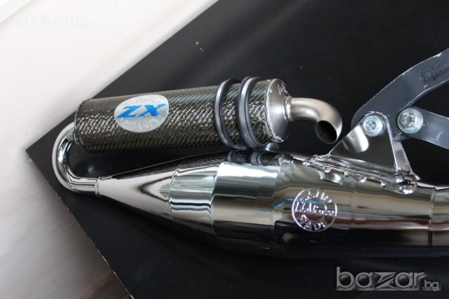 Спортен ауспух Leo Vince ZX за Minarelli Horizontal, снимка 13 - Части - 19432012