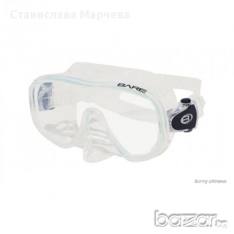 Маска за гмуркане Bare Frameless Clear, снимка 1 - Водни спортове - 16466522