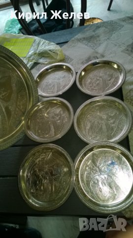 ЛОТ СССР подноси метални, снимка 5 - Съдове за готвене - 23155511