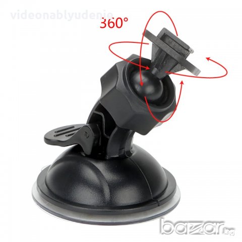 360° Универсална Вакуум Стойка за Автомобил Камера GPS DVR Антена Навигатор Тахограф Т-профил 8х10мм, снимка 2 - Чанти, стативи, аксесоари - 21390889