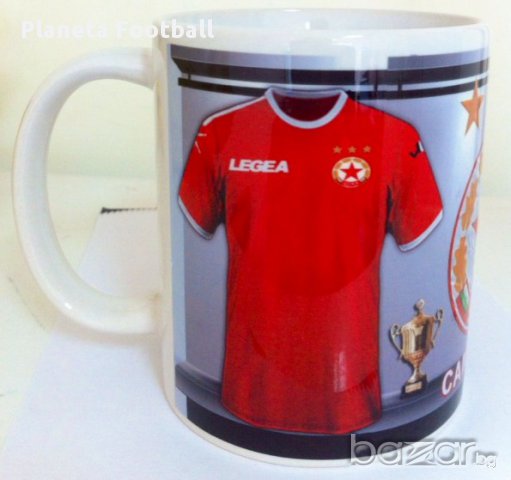 Уникална Футболна Фен Чаша На ЦСКА С Ваше Име И Номер!Чаша на SKA, снимка 4 - Фен артикули - 6979374