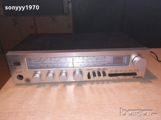 magnum r3001 hifi receiver-made in japan-внос швеицария, снимка 3 - Ресийвъри, усилватели, смесителни пултове - 21175844