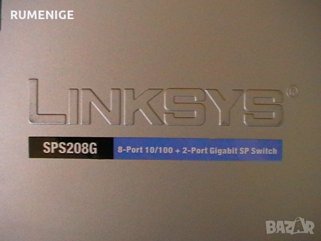 Суич, Switch CISCO SPS208G, снимка 8 - Суичове - 24836752