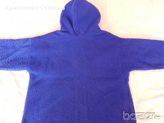 Синьо поларено яке-5 год., снимка 3 - Детски якета и елеци - 15252712