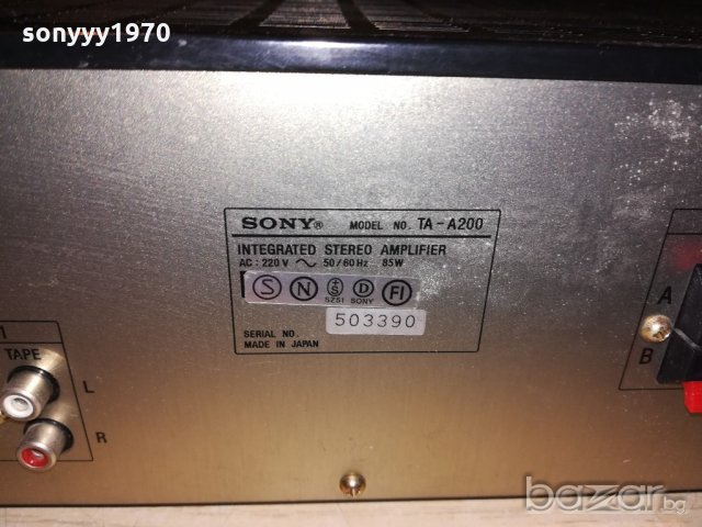 sony amplifier-made in japan-внос швеицария, снимка 12 - Ресийвъри, усилватели, смесителни пултове - 21328606