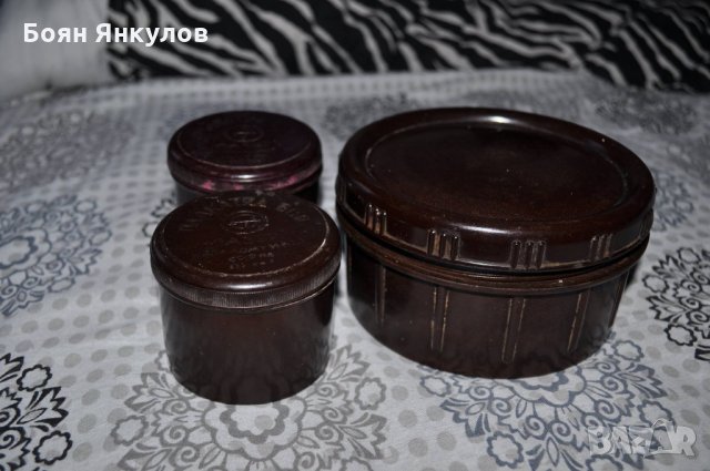 4 бакелитови кутии, снимка 1