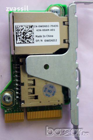 Платка iDRAC7 WD6D2 за сървър Dell T320, T420, R320, R420, R520 2827, снимка 1