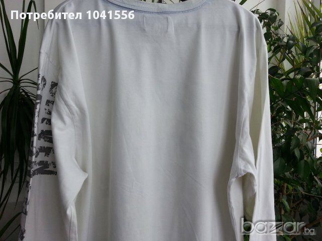  мъжка блуза с дълъг ръкав памук, снимка 2 - Блузи - 11072454