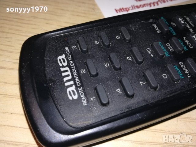 aiwa remote-audio-внос швеицария, снимка 9 - Ресийвъри, усилватели, смесителни пултове - 21658402