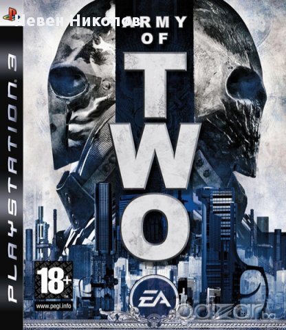 Army Of Two - PS3 оригинална игра, снимка 1 - Игри за PlayStation - 17245053