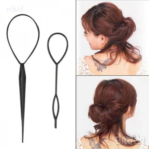аксесоар за коса за прически кок 2 игли игла , снимка 2 - Аксесоари за коса - 12704752