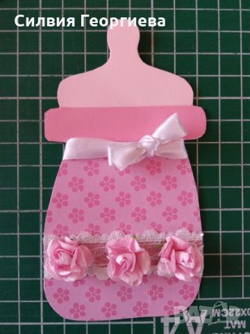 Ръчно изработени покани за кръщене, снимка 7 - Други - 24316044