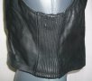 Motorbyke vest eлек kорсет от естествена кожа" Akito"leathers / рокерски елек от естествена кожа , снимка 8