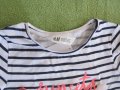 Детска тениска за момиче Н&М размер 122/134, нова, снимка 3