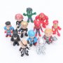 12 малки герои Marvel Avengers America Батман Хълк PVC пластмасови фигурки играчки и украса торта 