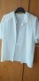 Детска бяла ученическа  риза с дантелена яка. размер 34, снимка 1 - Детски ризи - 25178214