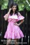 Розова рокля , снимка 1 - Рокли - 22137690