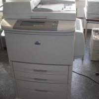 HP LaserJet 9040mfp (Q3726A) мрежови лазерен принтер, копир и цветен скенер, А3 формат, снимка 2 - Принтери, копири, скенери - 23292814