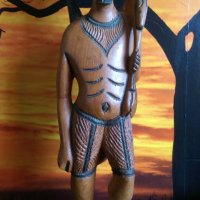 Африканска статуя от Нигерия, снимка 2 - Антикварни и старинни предмети - 22681734