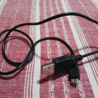 Micro USB 2.0 Кабел Къс, снимка 1 - USB кабели - 24050053