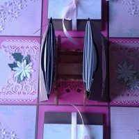 експлодираща кутия-албум, снимка 6 - Подаръци за сватба - 21405161