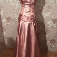 Бална / абитуриентска рокля в светло розово