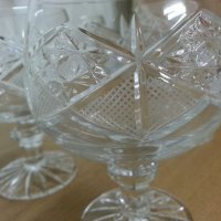 кристални чаши , снимка 8 - Антикварни и старинни предмети - 25647954