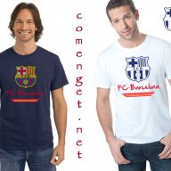 Уникални тениски на Барселона / Barcelona! Бъди различен, поръчай модел с Твоя снимка!, снимка 1 - Тениски - 14012255