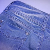 29 размер Къси дънкови панталонки Vivian, сини – 29 размер, снимка 15 - Къси панталони и бермуди - 25032761