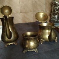 бароков сервиз от бронз, снимка 4 - Антикварни и старинни предмети - 25853105