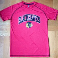 Тениска на Blackhawks (Червена) , снимка 2 - Блузи - 17932333